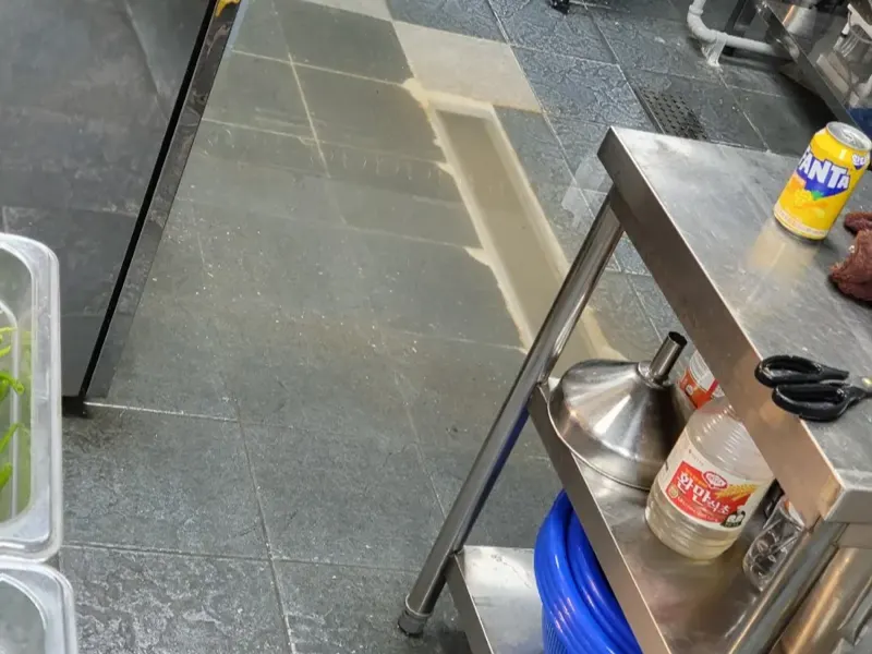 함안 상가·주방 배관 작업사례 6